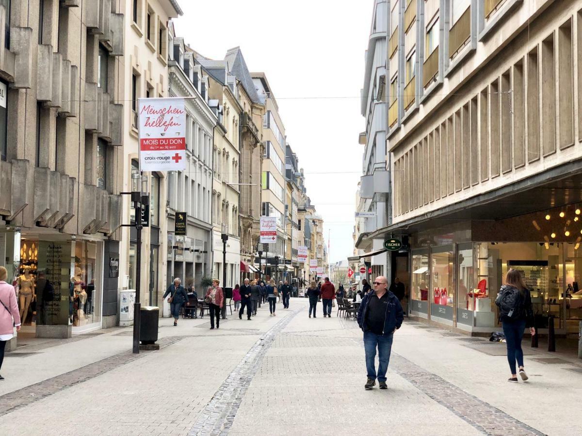 Spacious Flat In The Heart Of The City Center! Ideal For A Family! Luxemburg Exteriör bild